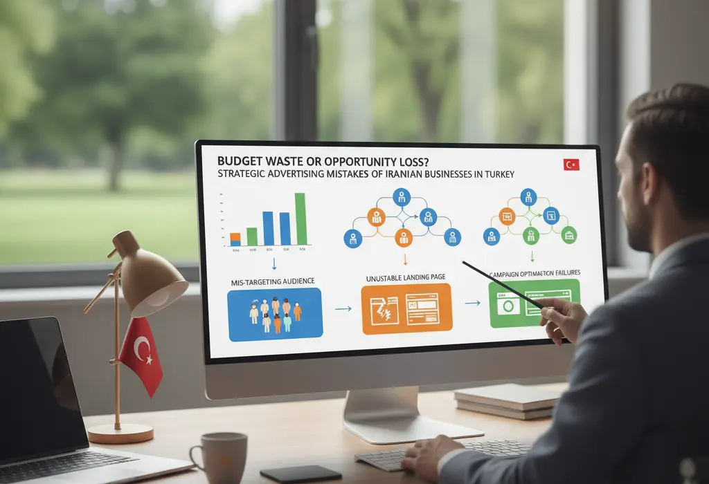 نمایی از شهر استانبول، نمادی از بازار ترکیه و فرصت‌های تبلیغاتی