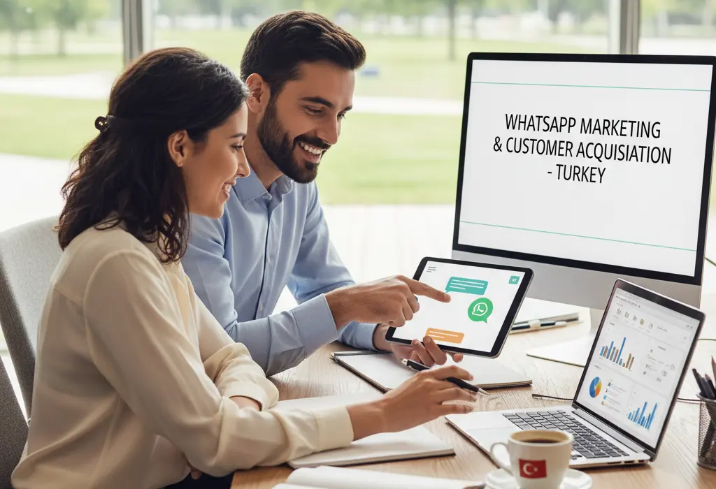 استفاده از واتساپ برای جذب مشتری در بازار ترکیه